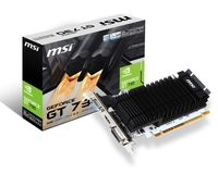 MSI GeForce GT 730 2GB DDR3 VGA Dual-Link DVI-D HDMI PCI-E Graphics Card