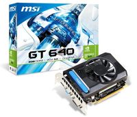 MSI GT 640 2GB GDDR3 VGA DVI HDMI PCI-E Graphics Card