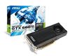 MSI GTX 660 Ti 2GB GDDR5 6008MHz DVI HDMI DisplayPort PCI-E Graphics Card