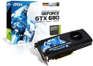 MSI GTX 680 2GB GDDR5 Dual DVI HDMI DisplayPort PCI-E Graphics Card