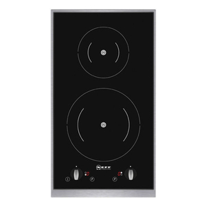 Neff N44K30N0 300mm Induction Hob 2 Burner Black Glass