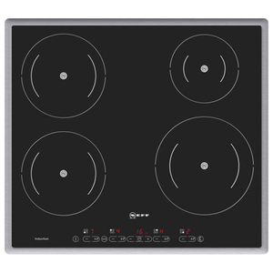 Neff T43D20N1 600mm Induction Hob 4 Burner Black Glass