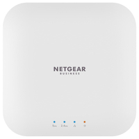 NETGEAR Wireless Desktop Access Point (WAX214),  Wi-Fi 6 Dual-Band AX1800 Speed,  1 x 1G Ethernet PoE Port,  802.11ax,  WPA3 Security