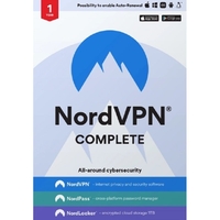 NordVPN Complete service 1-Year subscription (ESD TechData UK),  ESD Software Download incl. Activation-Key