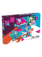 Olympics Mascots 4 In 1 Jigsaw