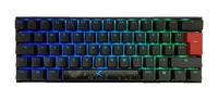 One2 Mini 60% RGB USB Mechanical Gaming Keyboard Black Cherry MX Switch UK Layout