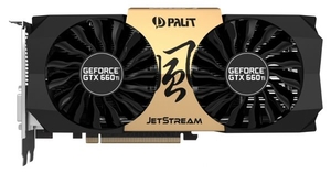 Palit GTX 660 Ti JetStream 2048MB GDDR5 Dual DVI HDMI DisplayPort PCI-E Graphics Card