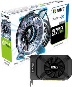 Palit GTX 750 Ti StormX OC 2GB GDDR5 Dual DVI Mini HDMI PCI-E Graphics Card