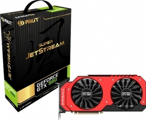 Palit GTX 980 Super JetStream 4GB GDDR5 DVI Mini HDMI 3 x Mini DisplayPort PCI-E Graphics Card