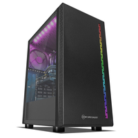 PC Specialist Redline XT 1660 Ti Gaming PC Ryzen 5 3600 3.6GHz 16GB DDR4 1TB HDD 256GB SSD No-DVD NVIDIA GTX 1660Ti 6GB WIFI Windows 10 Home 64 Bit