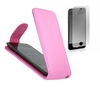 Pink FlipMatic Easy Clip On Vertical Pouch Case with Screen Protector - Apple iPod Touch 4th Generation (4G)