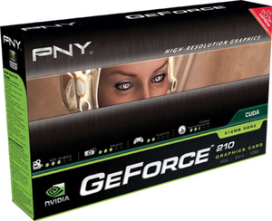 PNY 210 512MB DDR2 DVI HDMI Out PCI-E Graphics Card