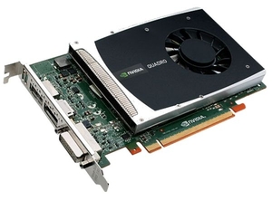 PNY Quadro 2000 1GB GDDR5 DVI DisplayPort x 2 PCI-E Graphics Card Bulk pack