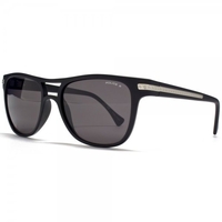 Police Cut Out Bridge in Matte Black Polarised.