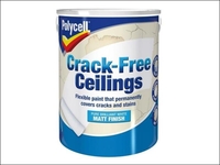 Polycell 5084976 Crack Free Ceilings Smooth Matt 5 Litre