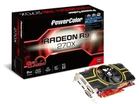 Powercolor AX R9 270X 2GB GDDR5 Dual DVI HDMI DisplayPort PCI-E Graphics Card