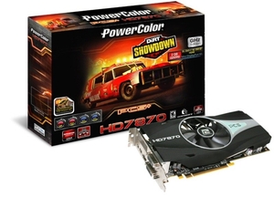 PowerColor HD 7870 GHz PCS+ Edition 2GB GDDR5 Dual DVI Dual Mini DisplayPort HDMI PCI-E Graphics Card
