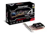 Powercolor R7 250 Eyefinity 4 LP Edition 2GB GDDR5 Mini DisplayPort x4 PCI-E Graphics Card