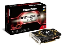 PowerColor R9 270 2GB GDDR5 DVI HDMI DisplayPort PCI-E Graphics card