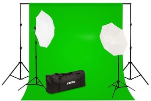 Professional Photo Studio Backdrop and Lighting Kit