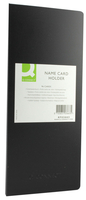 Q CONNECT NAME CARD HOLDER 96 CARDS BLK