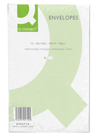 Q Connect Pkt C5 Wht Pln Ss 90g Pk25 - 20 Pack