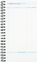 Q Connect Spiral Bound Things To Do Today Book - 115 Pages
