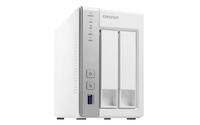 QNAP TS-231P 16TB (2 x 8TB WD RED) 2 Bay Desktop NAS