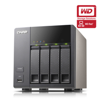 QNAP TS-469L 8TB (WD Red HDD) 4 Bay Desktop NAS