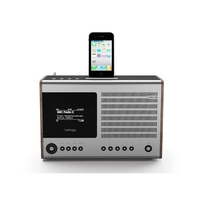 Revo Technologies Heritage G2 Deluxe Multi Format Table Radio with iPod/iPhone Dock - Walnut