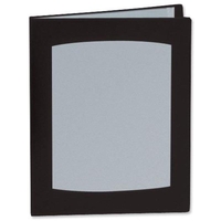 Rexel Clearview Display Book 100 Pockets A4 Black Ref 10390BK
