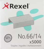REXEL STAPLES NO66/14 14MM 06075 PK5000