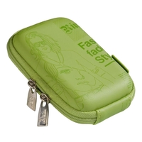 Rivacase Riva 7023 Pu Digital Camera Case Green/newspaper