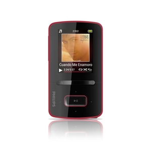 Sa3vbe08rn Gogear Mp4 Player Vibe 8gb With 1.8 Display In Red