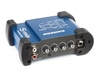 Samson 5 channel miniature stereo mixer XLR Balanced microphone input with Phan