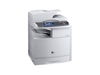 Samsung CLX 8385NX - Multifunction (printer / copier / scanner ) - colour - laser - copying (up to): 38 ppm (mono) / 38 ppm (colour) - printing (up to): 38 ppm (mono) / 38 ppm (colour) - 620 sheets - Hi-Speed USB,  1000 Base-T,  USB host