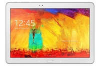 Samsung Galaxy Note 10.1 Tablet PC,  ARM cortex A9 CPU 1.4GHz,  2GB RAM,  16GB Flash,  10" Touch,  2 Cameras,  Bluetooth,  Wifi,  Android JB - White tablet - includes lime green case