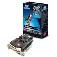 Sapphire FLEX HD 6770 1GB GDDR5 Dual DVI HDMI DisplayPort PCI-E Graphics Card