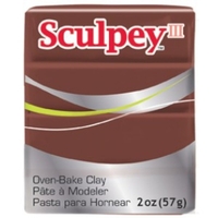 Sculpey - 053 Chocolate Brown Soft Oven Bake Clay 57g - Eberhard Faber
