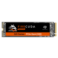 Seagate 500GB FireCuda 520 Performance Internal SSD PCIe Gen4 x4 NVMe