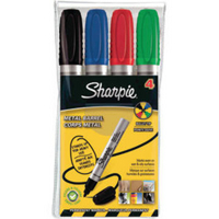 Sharpie Metal Permanent Marker Bullet Tip Assorted