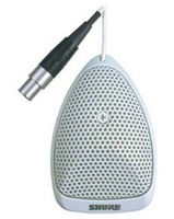 Shure MX391W/O Boundary Microphone White Omni