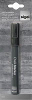 Sigel Chalk Marker50 chisel 1-5mm Black PK1