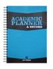 Silvine Acad Plan/rec Bk 6p Wb Poly Blue