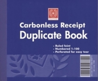 Silvine Carbonless Duplicate Receipt Book - 12 Pack