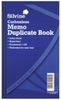 Silvine Carbonless Memo Duplicate Books - 6 Pack