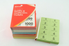 Silvine Cloakroom Ticket 1-1000 1000-t - 6 Pack
