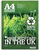 Silvine Recycld A4 Twin Wire Nbk R102 - 5 Pack
