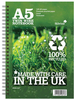 Silvine Recycld A5 Twin Wire Nbk R103 - 5 Pack