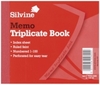Silvine Triplicate Book 4x5 Memo 607 - 12 Pack